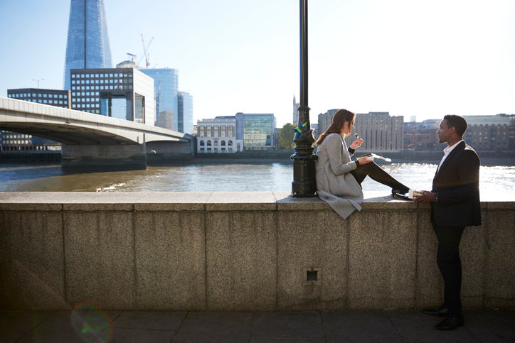 a couple discuss cancer testing in london