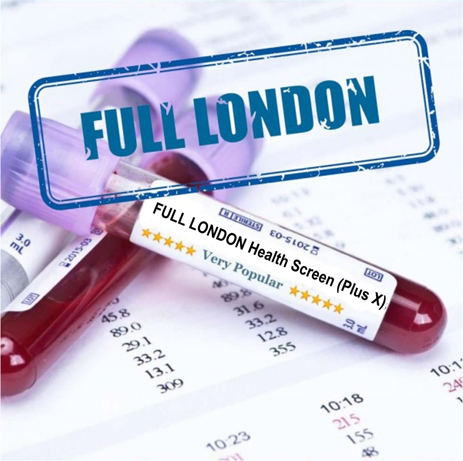 FULL LONDON Health Screen Plus X In London